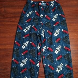 Legos star wars youth pj bottoms sz 6